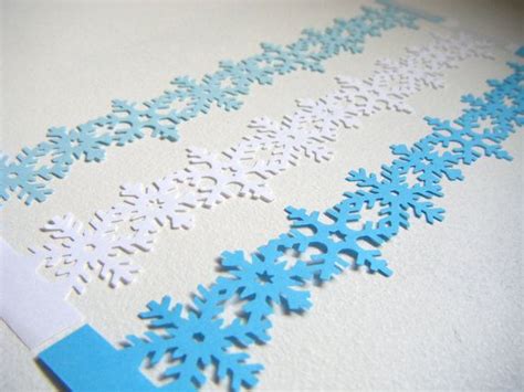 Follow the instructions below for how to make paper snowlfakes difficulty: DIY Childrens PAPER CHAIN Kit Frozen Snowflakes Style by ooakie | Paper chains, Frozen snowflake ...