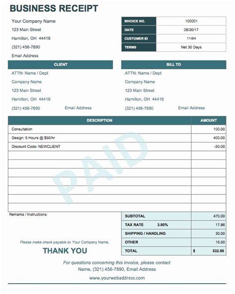 How To Make Invoice Template In Word Pdfvse