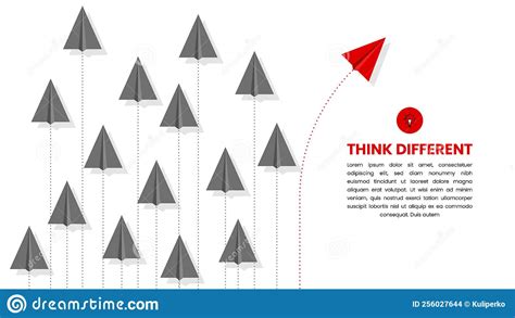Think Differently Constructive Dialog Royalty Free Illustration