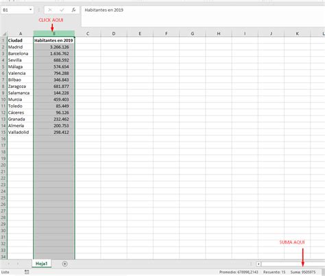 Cómo Sumar Columnas En Excel Excelfacil