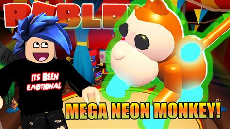 What Will People Trade For Mega Neon Monkey Adopt Me Roblox Youtube