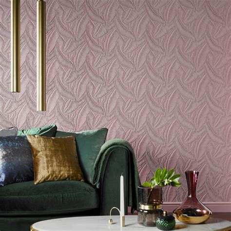 Tropical Leaf By Lincrusta Paintable Wallpaper Wallpaper Direct