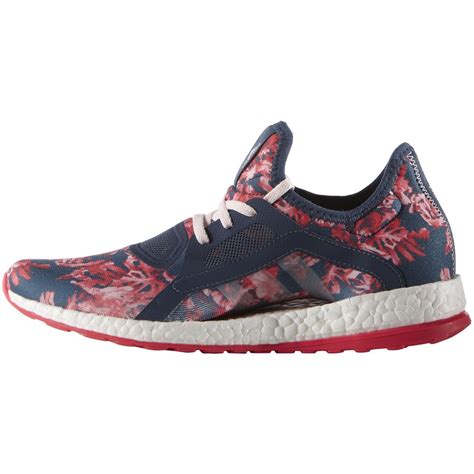 Adidas Womens Pure Boost X Shoes Bluepink Ss16 Training Running