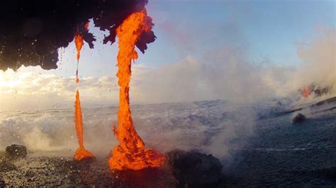 Tongan Volcano New Island Created By Underwater Eruption