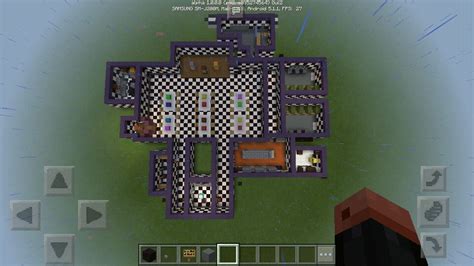 Fnaf 1 Map In Minecraft Five Nights At Freddys Amino Images And