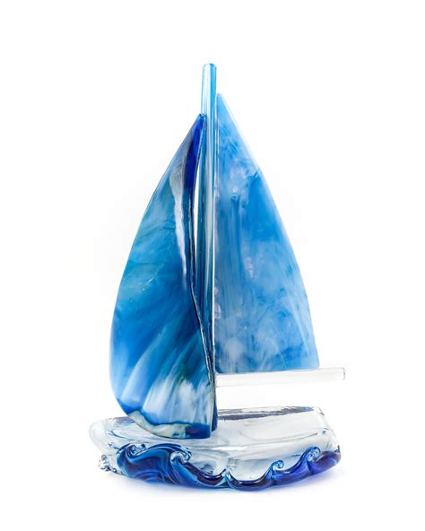 Shop Our Handmade Glass Sailboat