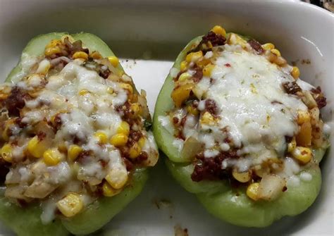 Coyote või chayote, squash on mitmekülgne puu. Stuffed Chayote Squash Recipe by kellysuepeak64 - Cookpad