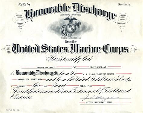 Honorable Discharge Certificate Page 1 Of 2 10 April 194 Flickr