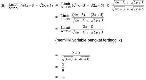 Contoh Soal Limit Trigonometri X Mendekati Tak Hingga Kumpulan Contoh