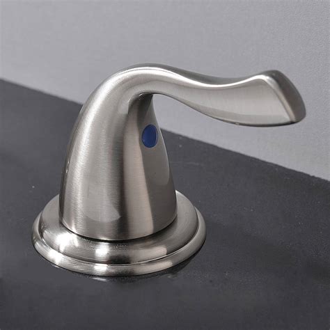 Our primary goal is to satisfy you kind. see allitem description. 8 Inch 2 Handle 3 Hole Satin Polished Widespread Bathroom ...