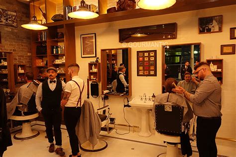 The gentlemen barbers of modern male barbershop strive to create an atmosphere where men and their sons can experience the camaraderie that was present in the old time shops where our fathers. The Barber Shop Barangaroo - Gourmantic