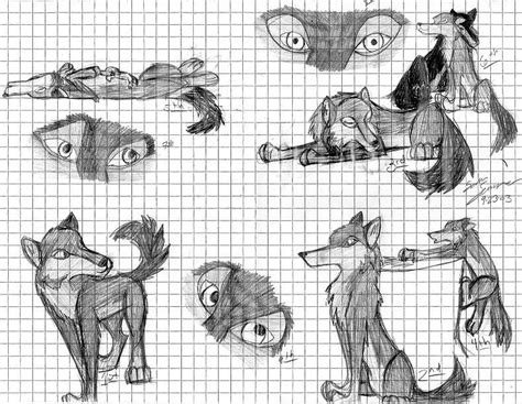 Sarah Wolf Sketches By Wolfsilvermoon On Deviantart