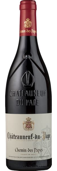 Châteauneuf Du Pape Rouge 2020 Chemin Des Papes Mon Vin Français