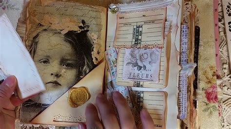Vintage Altered Book Sold A Tattered Dream Dt Youtube