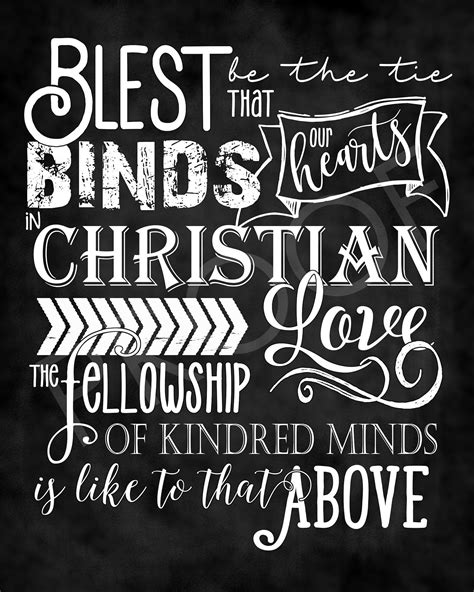 Chalkbard Art Hymn Blest Be The Ties That Bind Etsy Ties That Bind Hymn This Is Us Quotes