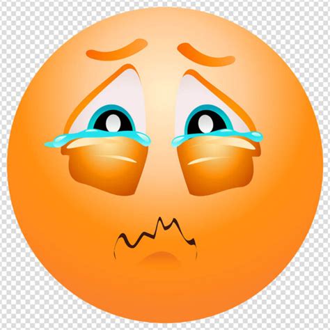 Crying PNG Emoji