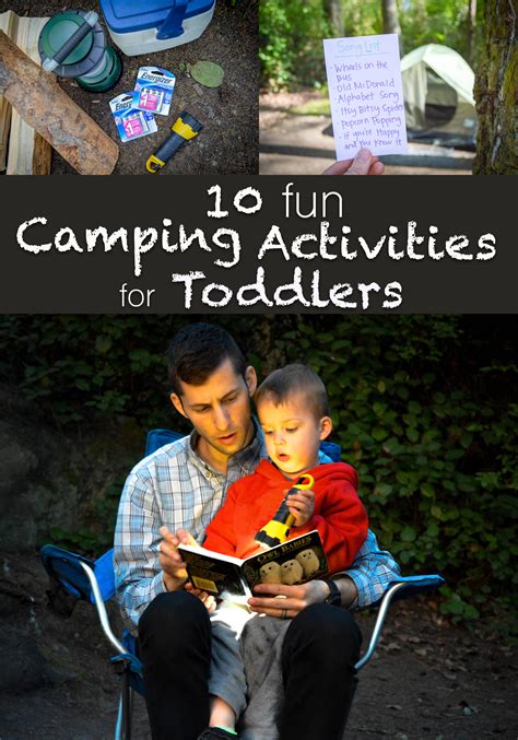 10 Fun Camping Activities For Toddlers B The Diy Lighthouse