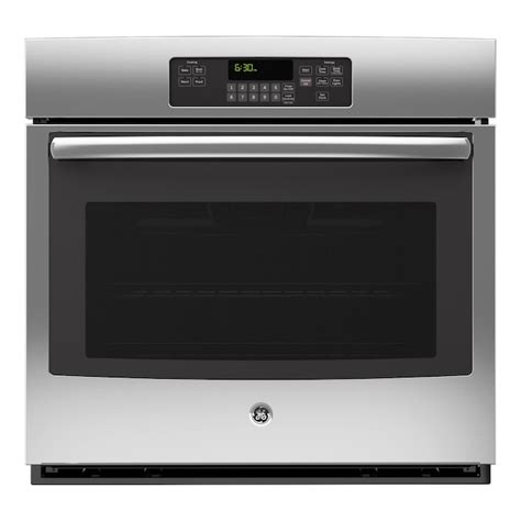 Ge 30 In Self Cleaning Single Electric Wall Oven Stainless Steel In