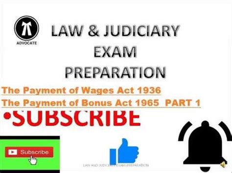 For study related queries contact darshan sir on whatsapp on 7887 7887 03 how to get a class notes? PAYMENT OF WAGES ACT 1936 AND PAYMENT OF BONUS ACT 1965 ...