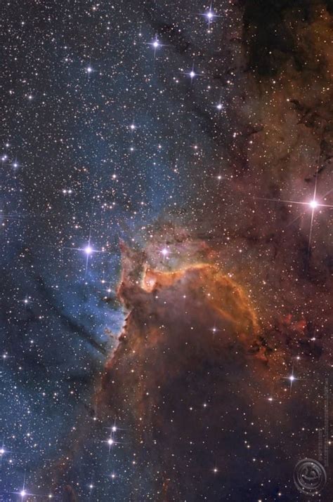 Sh2 155 The Cave Nebula Apod November 6 2014 See Explanation