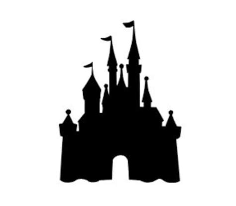 Disney Sticker Disney Castle Silhouette Clipart Pinclipart My Xxx Hot