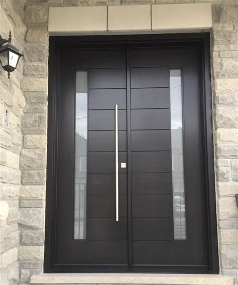 Frosted Glass Front Entry Door Toronto Residential