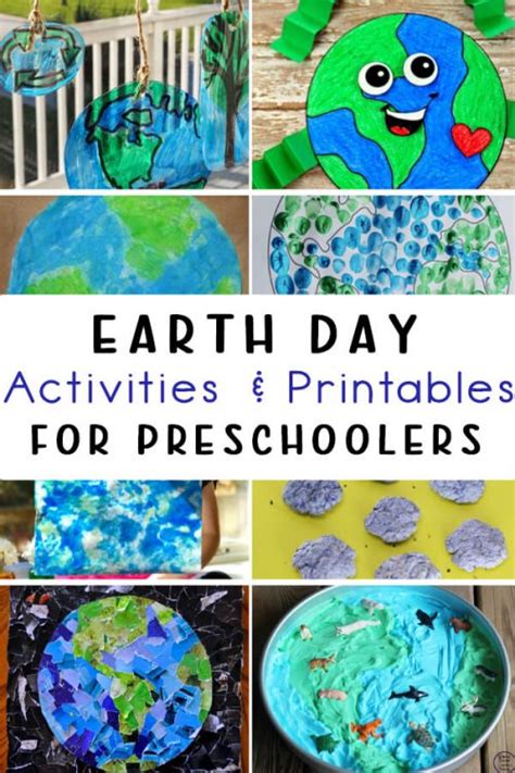 Fun Preschool Earth Day Activities And Printables Simple Living