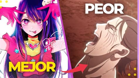 Top Los 10 Mejores Animes De La Historia 🤯🤯 Según Myanimelist Youtube