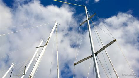 Climbing The Yacht Mast For The First Time Go For Fun Travel