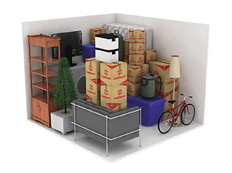 Learn What Fits Inside A 10x10 Storage Unit The Storage Space
