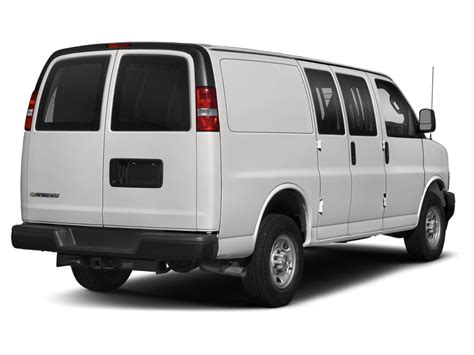 Summit White 2021 Chevrolet Express Cargo Van 2500 Regular Wheelbase
