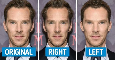 What Celebs Would Look Like If Their Faces Were Symmetrical Bright Side
