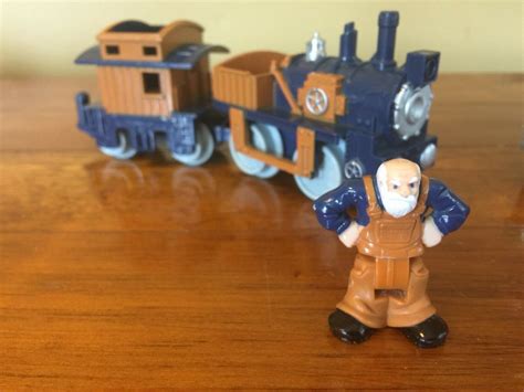Fisher Price Geotrax Train The Stubborn Team Ironface Irving