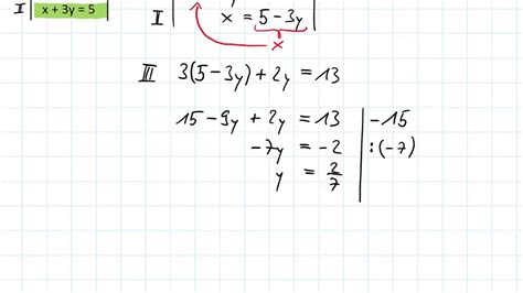 Zwei lineare gleichungen mit zwei variablen bilden ein lineares gleichungssystem. Lineares Gleichungssystem - Einsetzmethode - YouTube