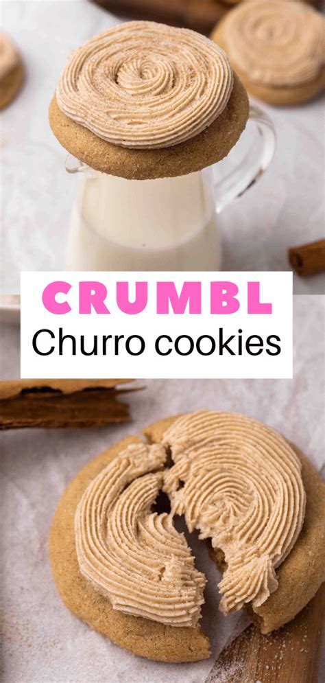 Chewy Crumbl Churro Cookies Copycat Recipe Lifestyle Of A Foodie