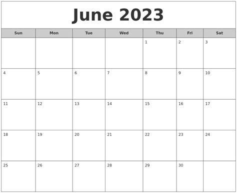 March 2023 Blank Printable Calendar