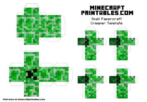 Minecraft Creeper Printable