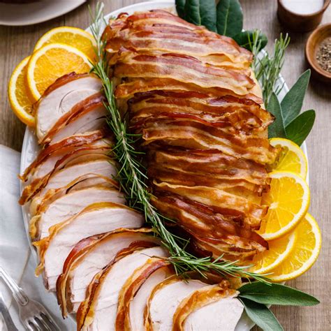 Perfect Roast Turkey With Bacon Recipe