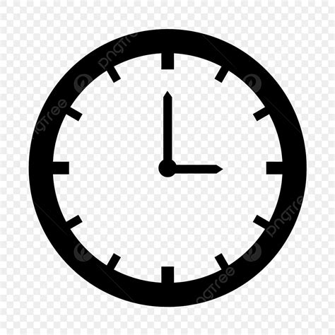 Clock Icon Clipart Hd Png Vector Clock Icon Clock Icons Clock