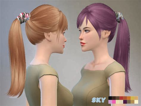 Hair 115 By Skysims At Tsr Sims 4 Updates