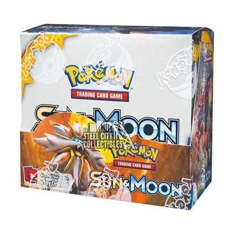 Pokemon Sun And Moon Booster Box Steel City Collectibles