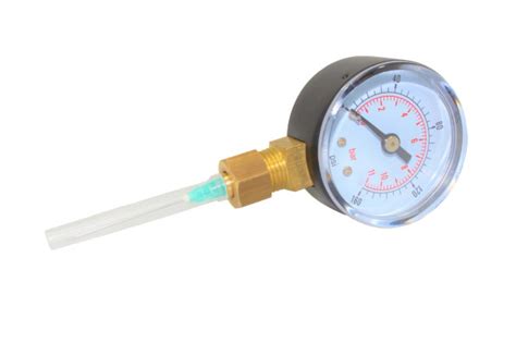 Hypodermic Needle Pressure Gauge
