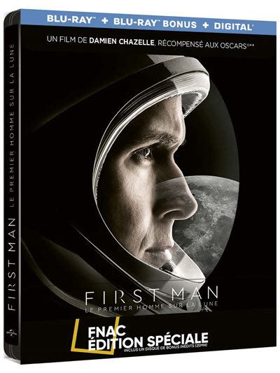 First Man Le Premier Homme Sur La Lune Steelbook Edition Fnac Blu Ray