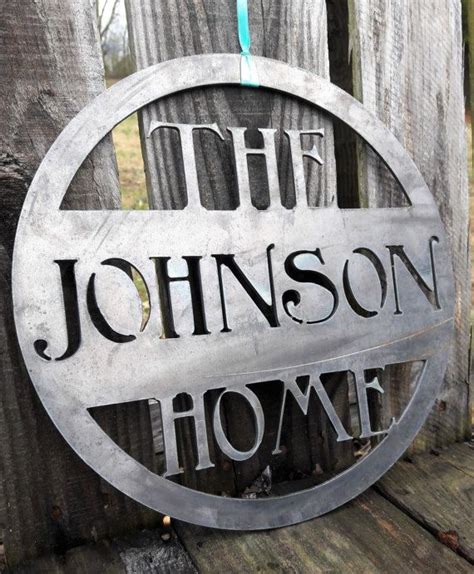 Personalized Metal Home Sign Best Wedding T 2021 Custom Etsy