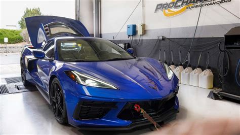 The C8 Corvettes First Bolt On Supercharger Installation And Dyno