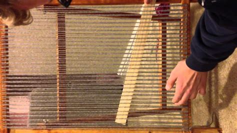 Basic Weaving Loom Instructions Youtube