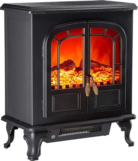 Zennox 2000w Electric Stove Fire Place Portable Free Standing Heater