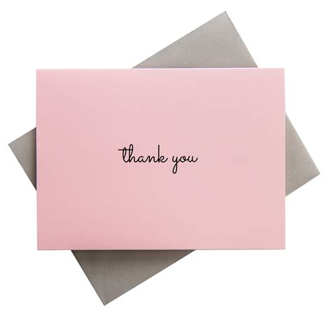 Buy Pink Thank You Cards Multipack Box Of Cards With Envelopes