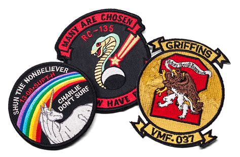 Custom Patches 50 Velcro Brand Backed Your Own Artwork Up To