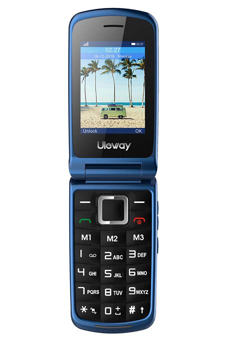 Buy Uleway Big Button Mobile Phone For Elderly Pay As You Go Flip